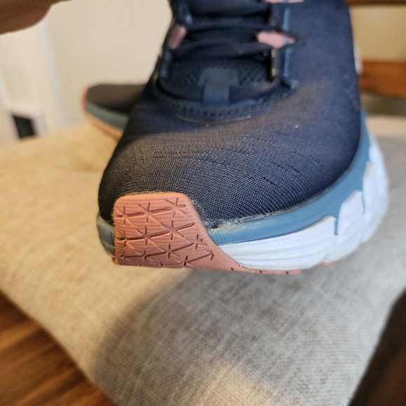 Hoka One One Gaviota 3 Women's Athletic Shoes Dark Blue Light Pink Size 7D - Picture 10 of 10